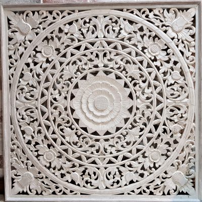 wall-hanging-mandala-art-carving-wood-white-wash-Bali-Balinese-Tropical-Scene-Adelaide-Australia-100cm