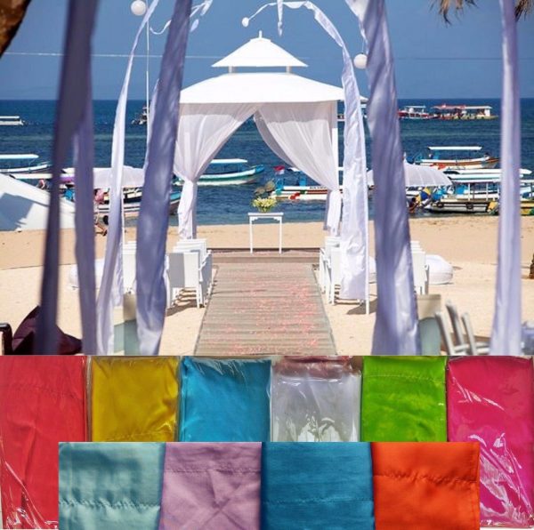 Event CHOOSE COLOURS 5 x 5M Bali Flags for Wedding 